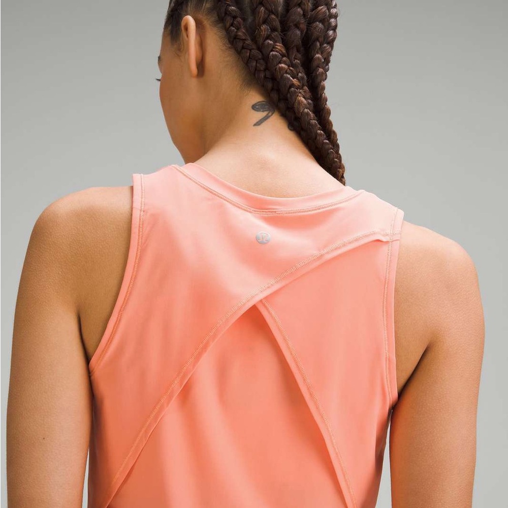 lululemon athletica peach Tank Top
